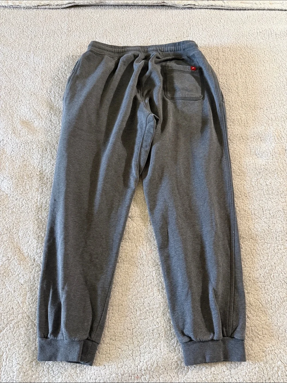 Nike Gray Men's Jogger Sweatpants Large